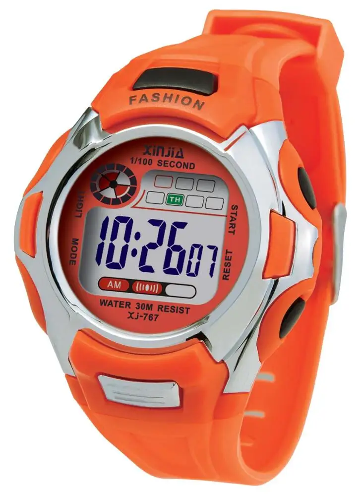 2019 Hot selling fashion watch digital wrist watch 3 atm waterproof