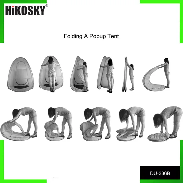 2019 HIKOSKY spray tan tent black pop up tanning tent