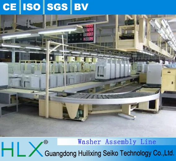 2021 Most popular washing machine assembly line