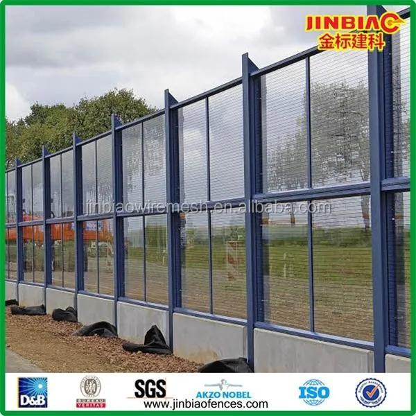 Outdoor Noise reduction polycarbonate noise barrier