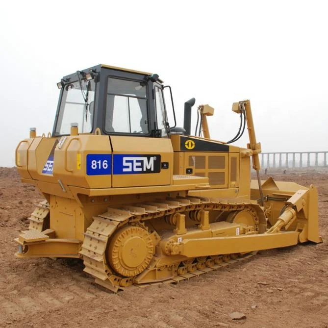 
SEM816 Small Bulldozer 4.3m3 Track Type Tractor SEM 816 Bulldozer 160HP Track Type Tractor 