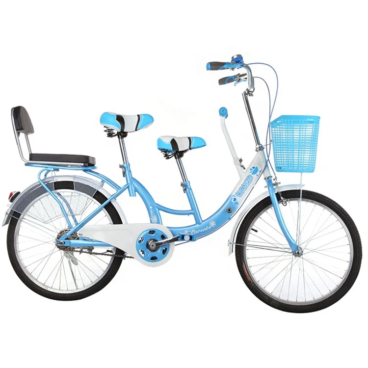 26 24 City Bike with Cushion for Mother and Baby
