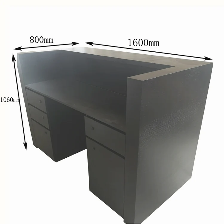 Wooden Clothes Shop Counter Table Design For Retail Garment Shop