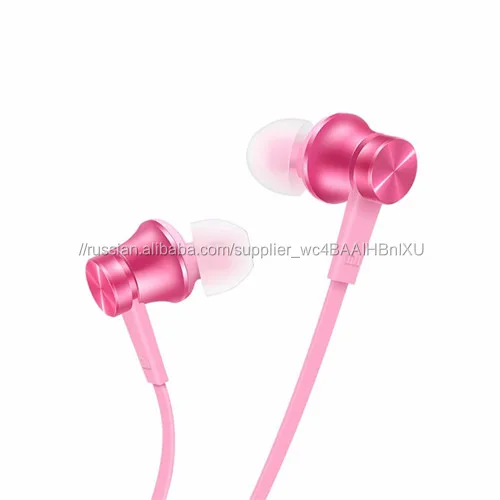 Оригинал Xiaomi Наушники Наушники Поршень Основной Версии Издание Красочный Гарнитура с Микрофоном Для mi4s mi5