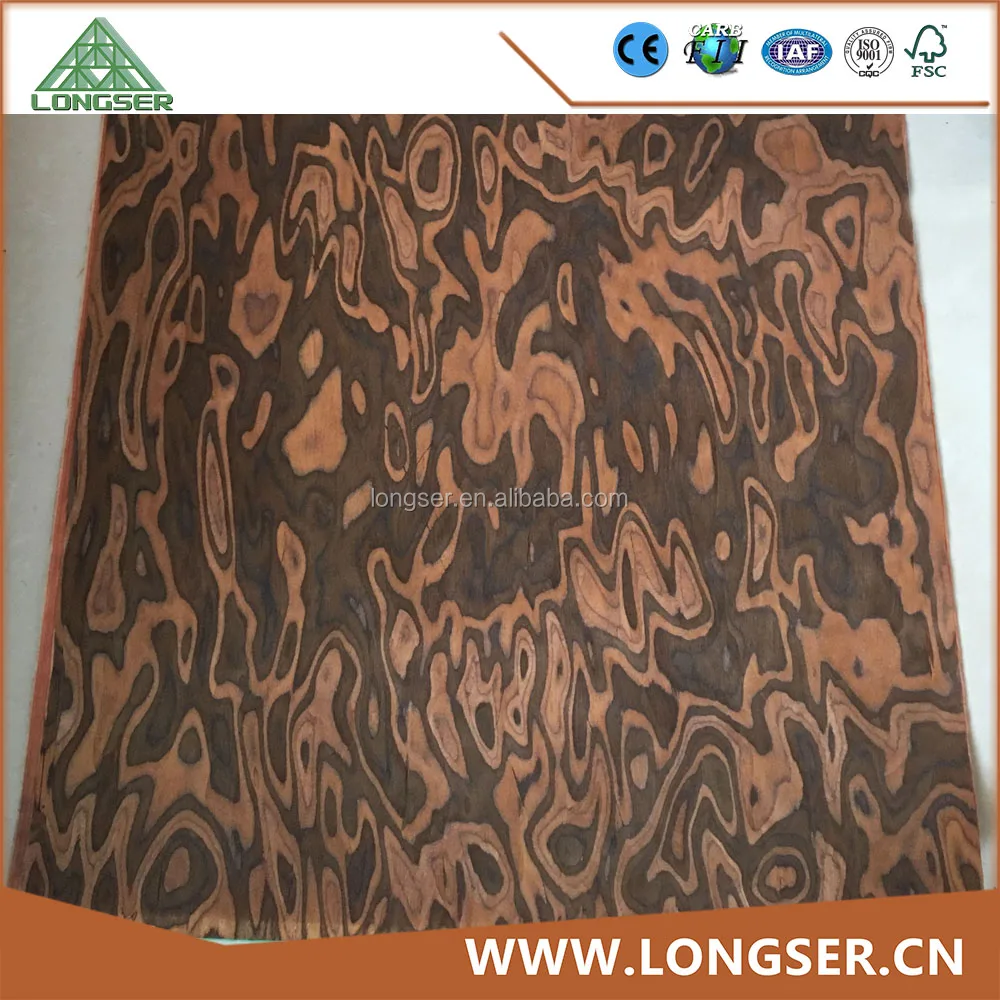 Decoration Grade 2X8 Recon Ebony Fancy Veneer Wood