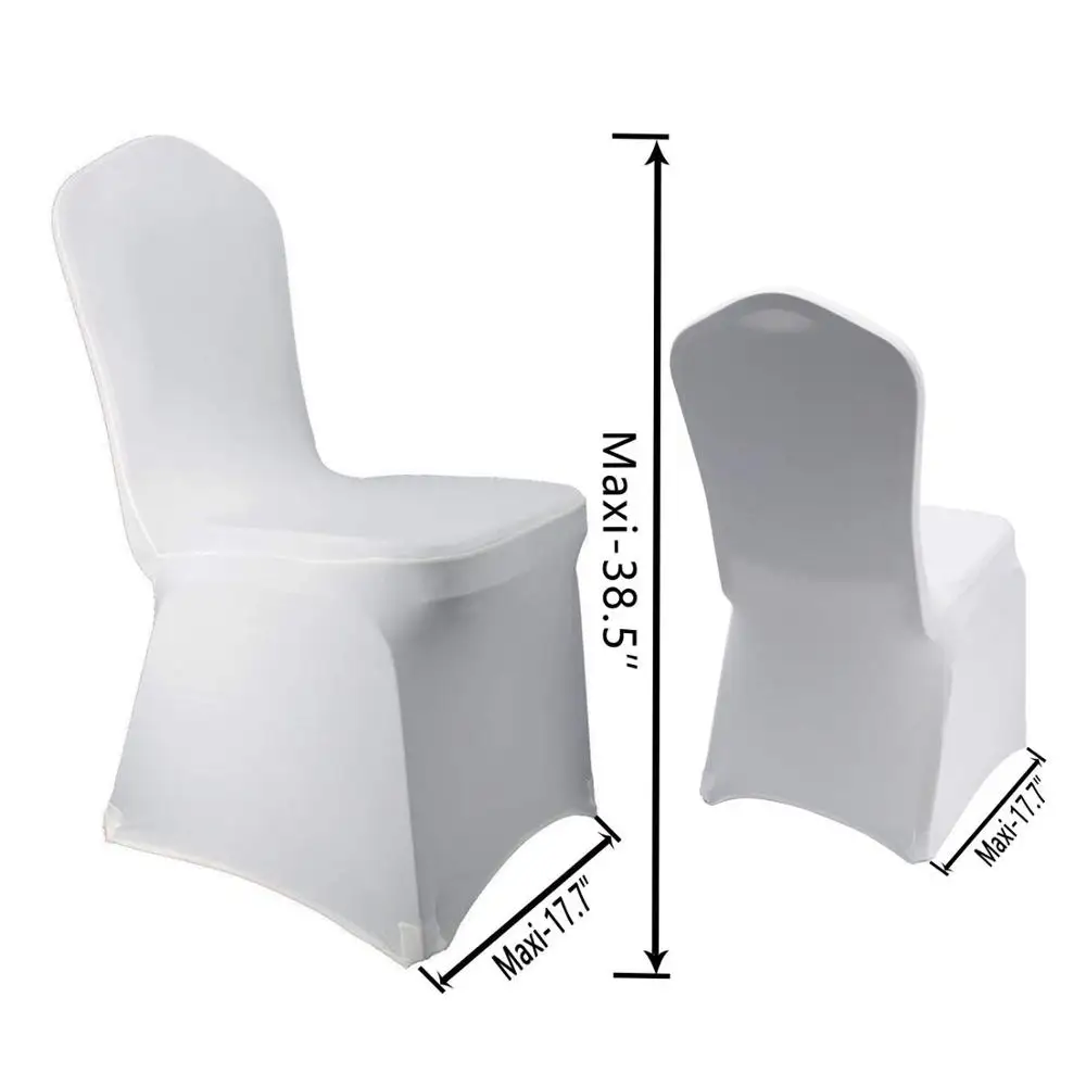 YT00313 wholesale cheap $1 wedding regular banquet spandex chair cover 1.00