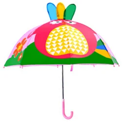 Ovida Semi-automatic custom design kids princess umbrella