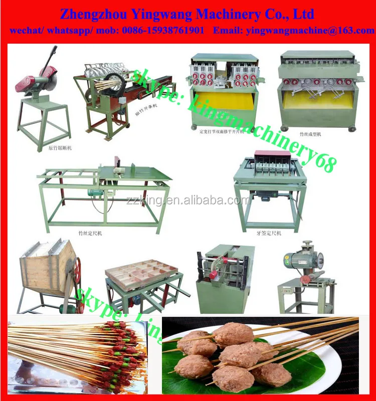 Деревянные ватные палочки машина для производства/производства