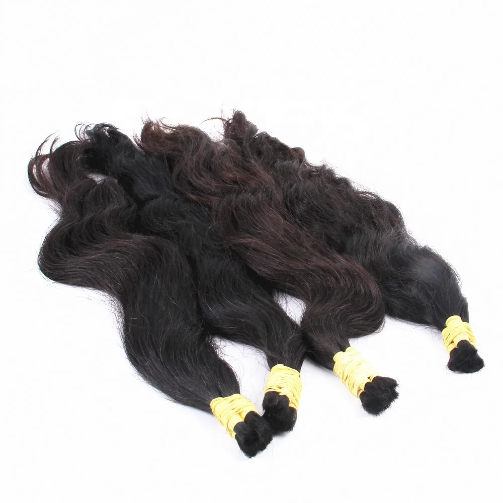 Wholesale raw unprocessed virgin temple curly  indian hair vendor unwefted human hair