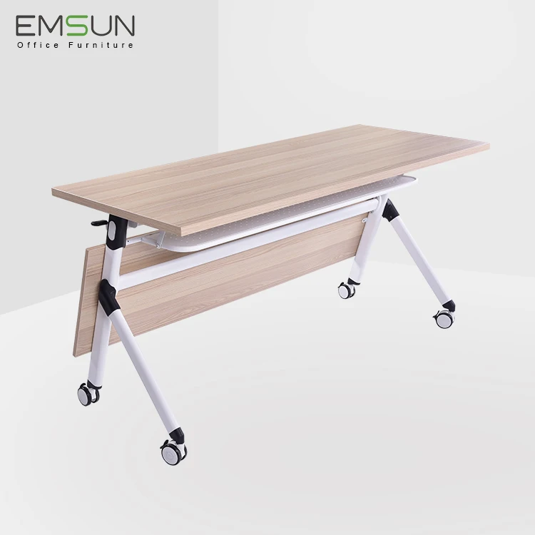 Training Room Furniture modern movable folding training desk