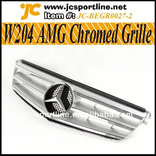 W204 amg хромированной решеткой w204 amg сетки гриль для mercedes-benz w204