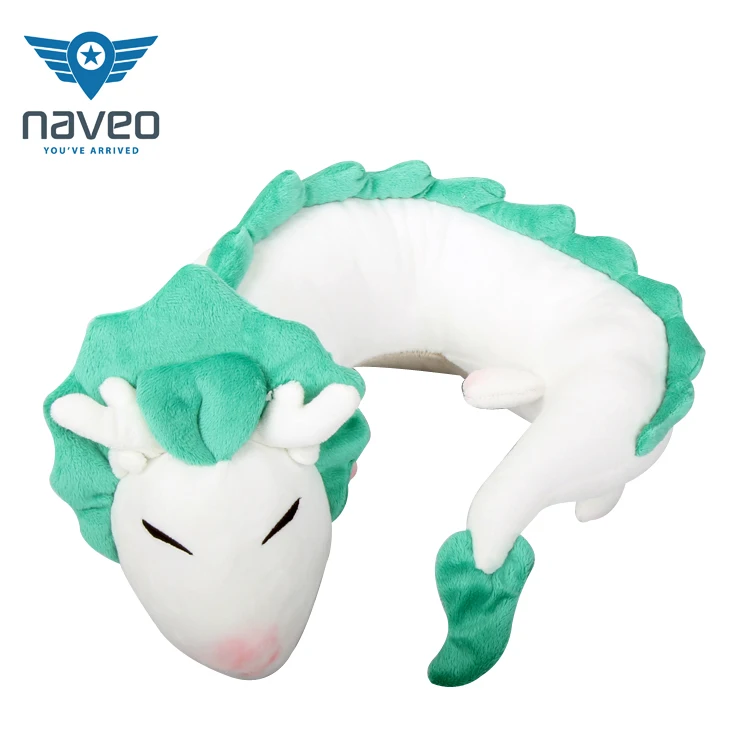 Дракон супер мягкая поддержка шеи дорожная подушка набор маска для глаз