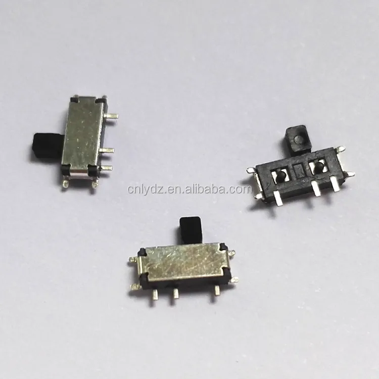 power mini slide switch 1p2t 7pin push swiitch smd slide switch LY-SK-02
