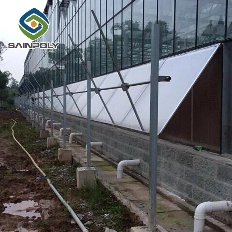 low cost agriculture glass greenhouse tent for sale