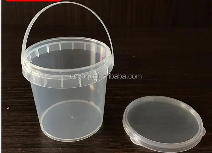 300ml good quality bucket plastic container plasticine jar