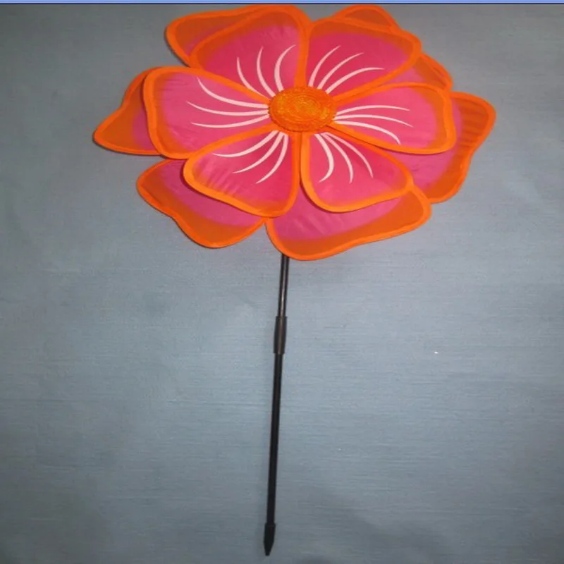 Двойное колесо, 12 лепестков, Радужный цветок, украшение