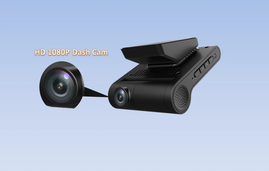 OEM original driver security device driver fatigue alarm system with wifi and gps hd dual lens 1080P dash cam