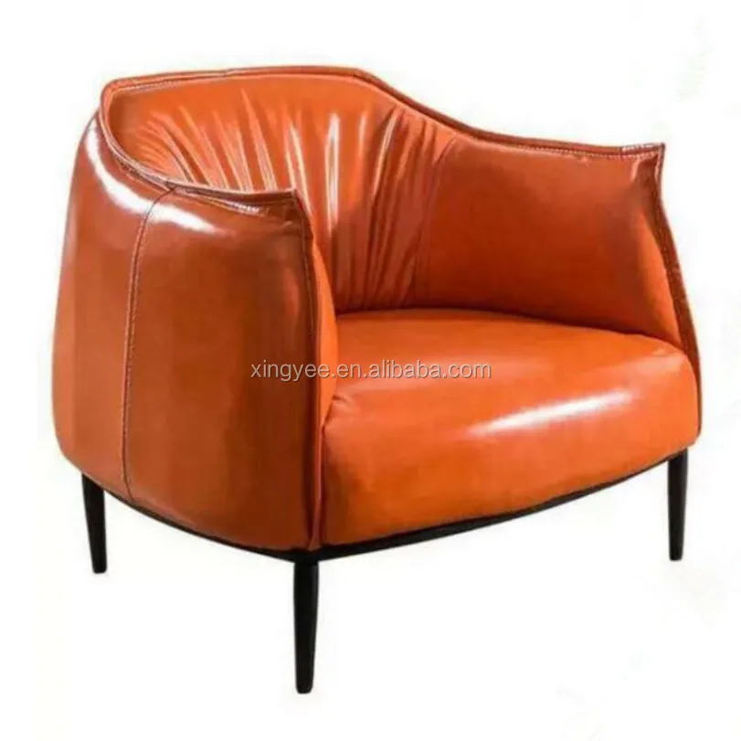 
Modern Latest Italian Leather Sofa Set Designs European Style Living room Furniture Simple Design Hall Leather Sofa Set 