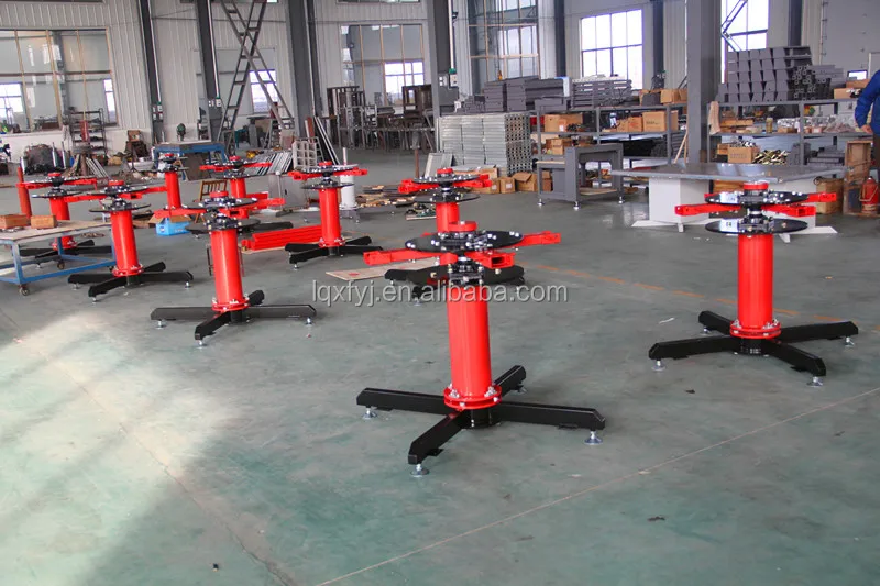 Manual textile screen printing machine / 4 color rotary multi-color screen printing machine