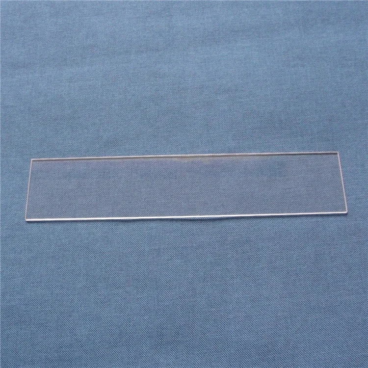 Transparent uv quartz glass plate