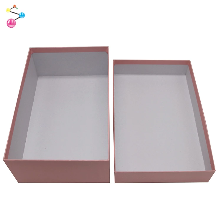 
Luxury Logo Printed Paris Pink Lid And Base Packaging Gift Paper Hard Rigid Cardboard Long Boot Heel Shoe Box For Sneakers 