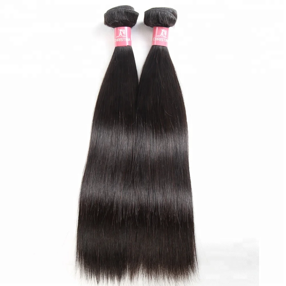 100% Unprocessed Human Hair Best Quality Brazilian Straight Hair Weaving