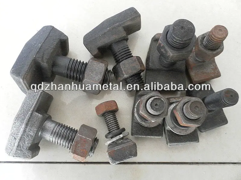 Forged T bolt for elevator Guide Rail