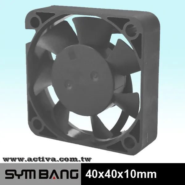 40x40x10mm 115 v 230 v 12.23 CFM прамысловы вентылятар (D4010-K)