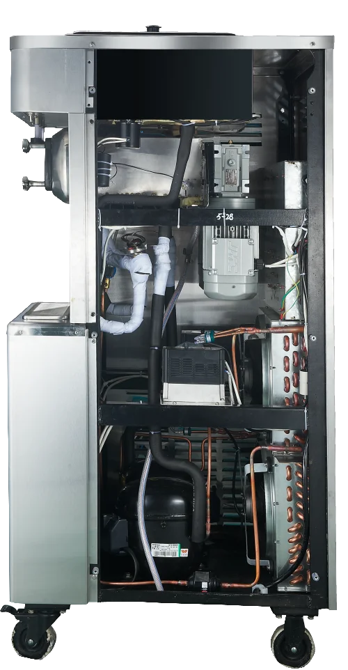 Pasmo S520F gear pump inverter system soft ice cream machine