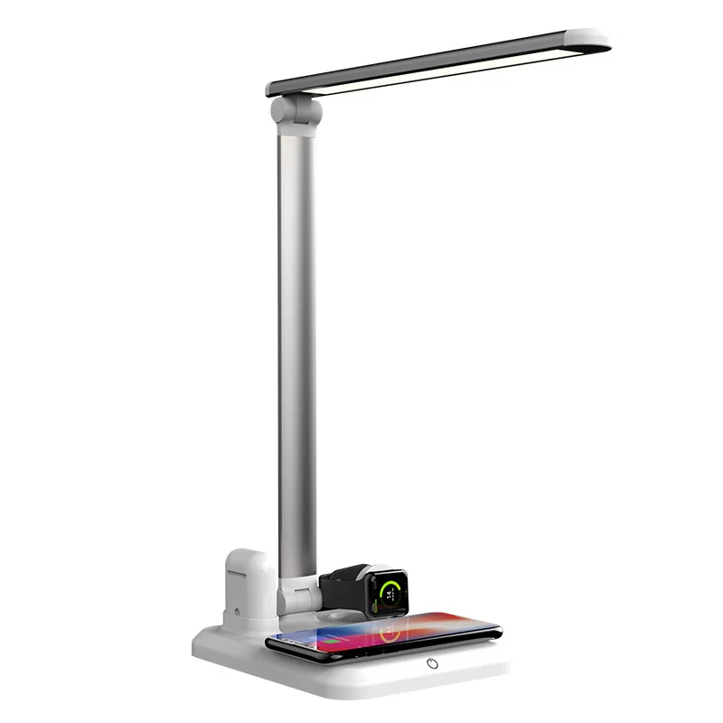 Smart foldable LED desk light lamp wireless charger for watch phone headset (62173908315)