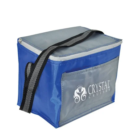 
6 pack Thermal insulated cooler tote bag 