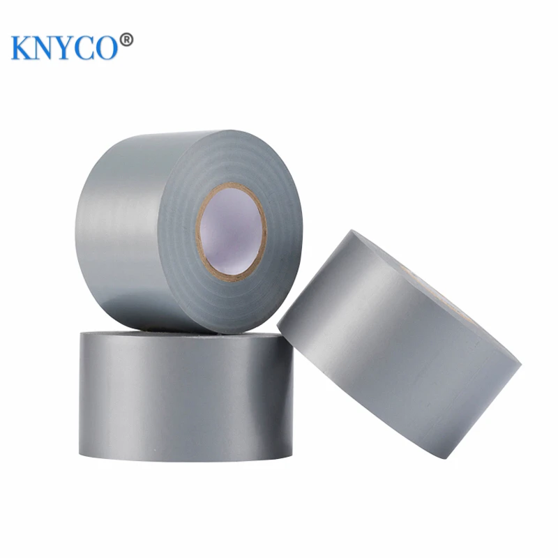 Good strength silver PVC wrapping tape for underground duct bonding purpose