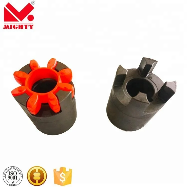 Stainless Steel or Steel GR/GE/GS Rotex Flexible Jaw Coupling with PU Spider Element GR28 GR38 GR42 GR48 GR55 GR65 GR75 GR90