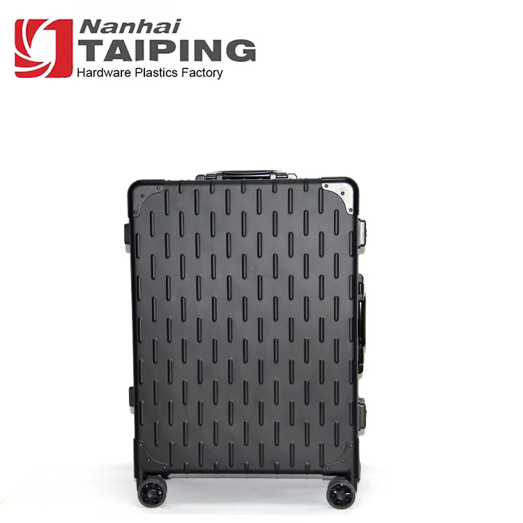 Fashion New 20 inch Black Aluminum Suitcase Trolley Case