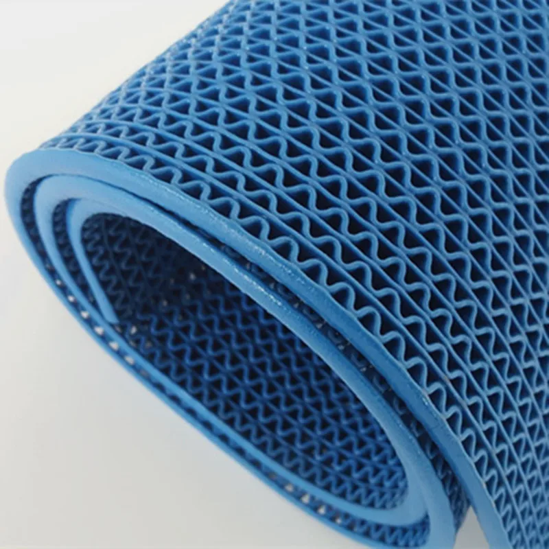 Antislip waterproof flooring mat hollow pvc s mats