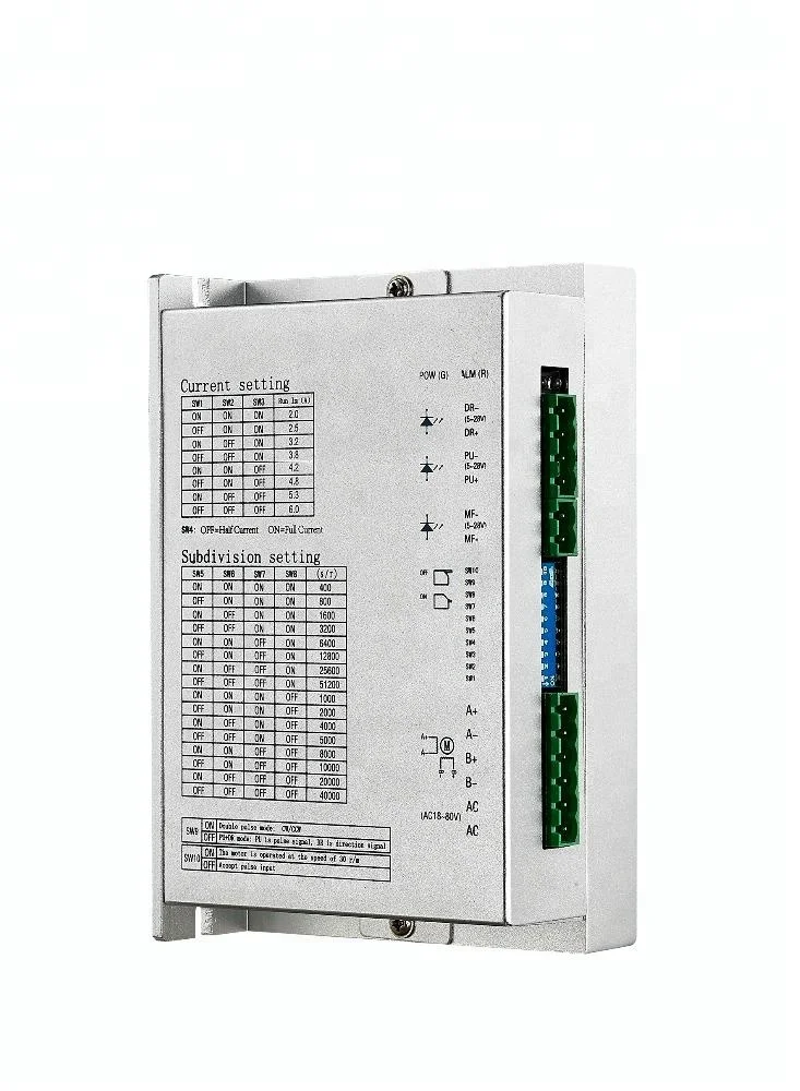 
Vector Control 2 Phases 51200 ppr Step Motor Drive 