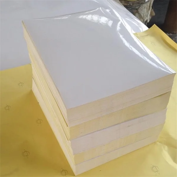 self adhesive paper manufacturers for sticker with hot melt glue