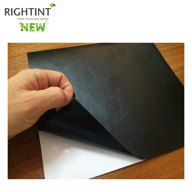 Self-adhesive Whiteboard Sticker Chalkboard Labels Green Chalkboard and Black Metallized Film Pet Decorative Film Casting Soft