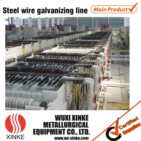 
Steel Wire Electro Galvanizing Continuous Line 