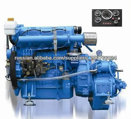 4 cylinder boat engine