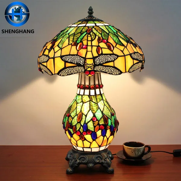 2020 Большая скидка лампа Тиффани Сова и бабочки