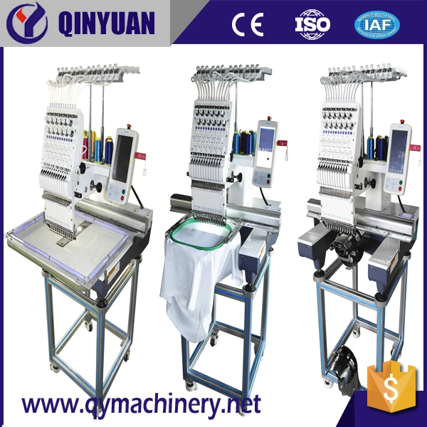 Single Head Embroidery Machine with Beads Device