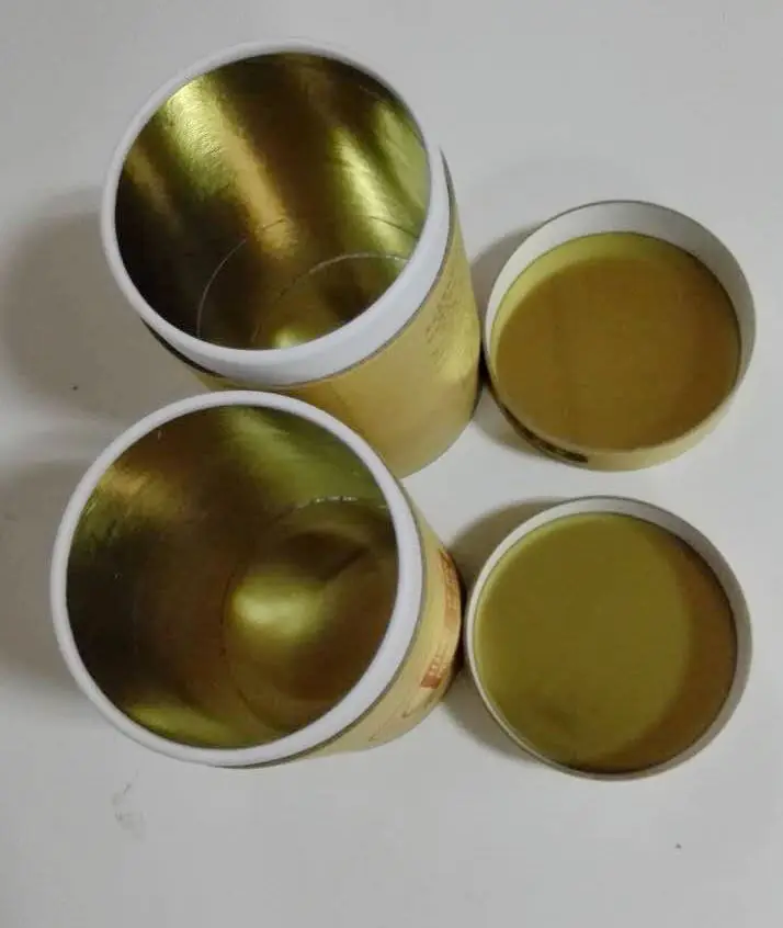 Cylinder colorful round paper tube paper box for tea packaging