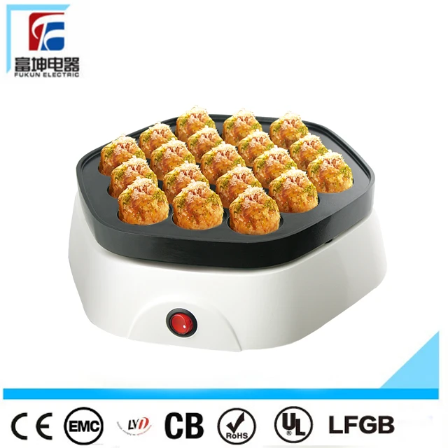 Электрическая плита-Осьминог TAKOYAKI с 19 отверстиями