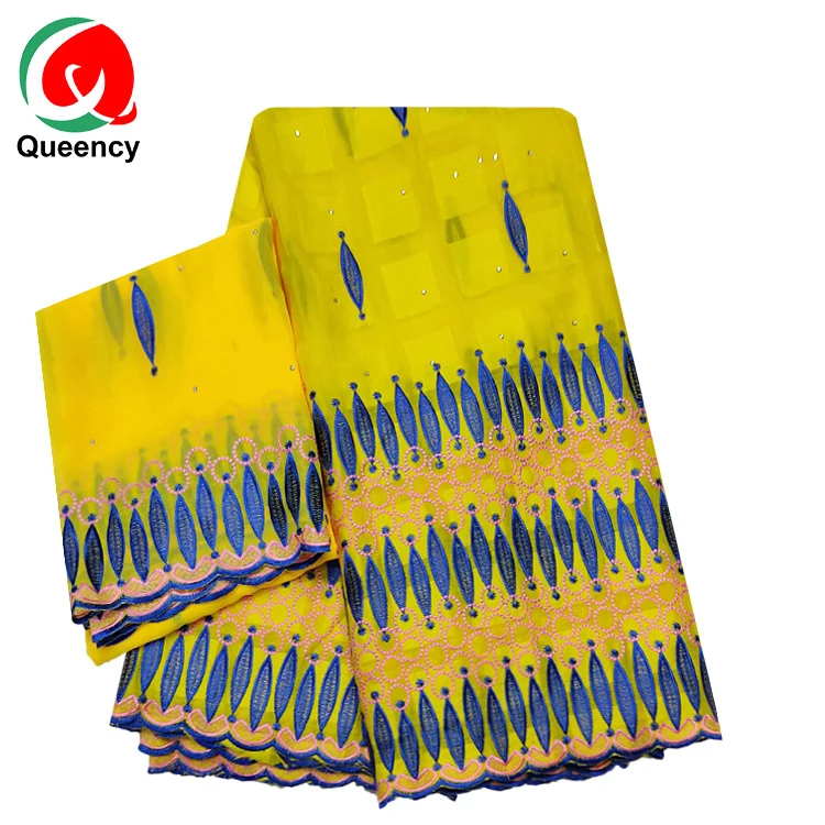 HF Embroidery Match Net Lace French Embroidered Lace Fabric Cotton African Swiss Voile Lace Fabric Austria