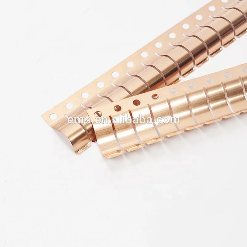 C17200 материал бериллиевые медные полосы для экранирования двери пальцевая прокладка Emi Fingerstock