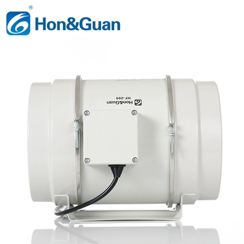 200mm in line duct fan direct supplied by shenzhen manufacturer