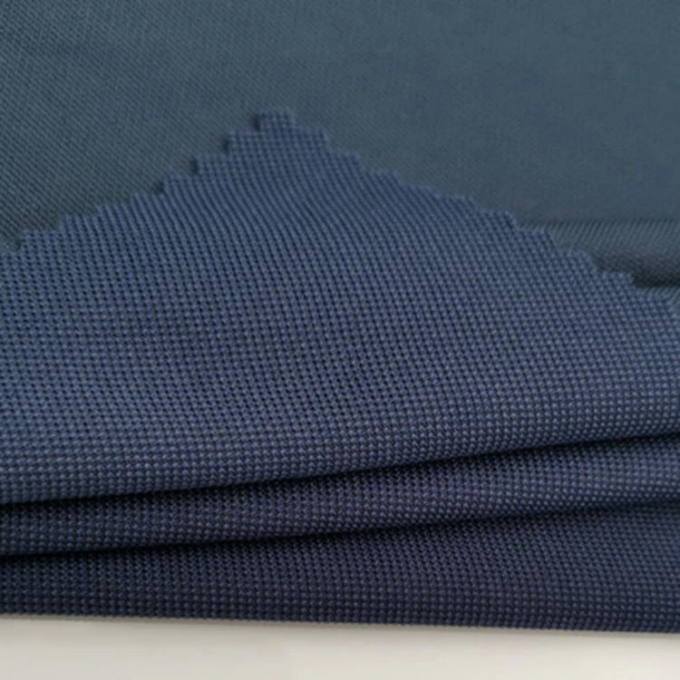 bamboo polyester charcoal jersey sportswear fabric wholesale