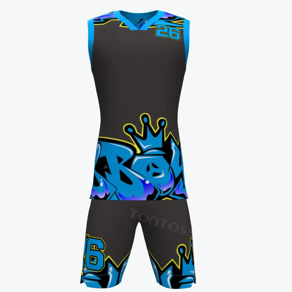 Latest design custom basketball jersey for club