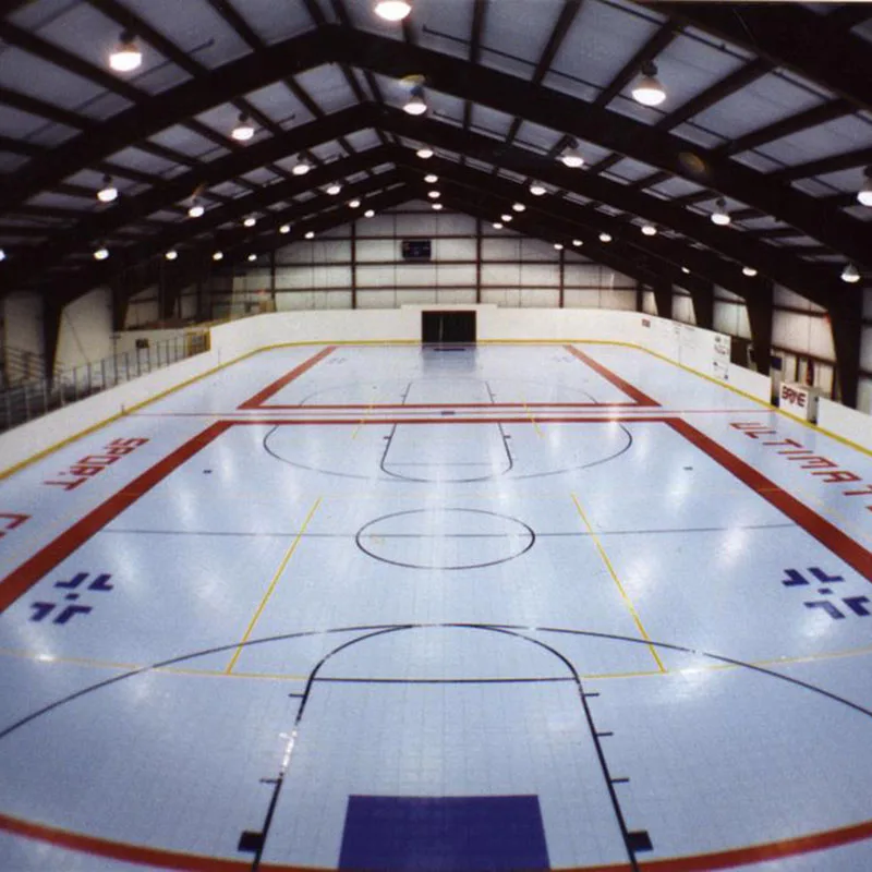 ZSFloor Factory Price Hockey Court PP Plastic Modular Indoor Hockey Flooring
